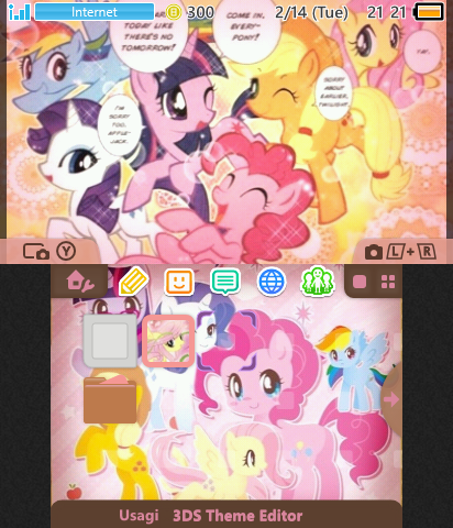 my little pony g4 theme