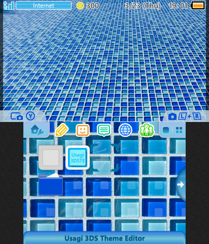 Chill Blue Tile Theme