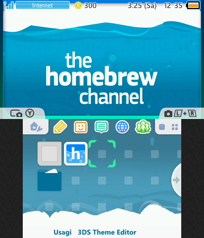 Homebrew channel theme