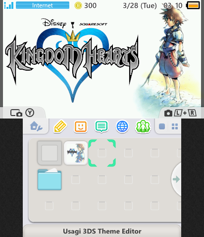 Kingdom Hearts Title Screen