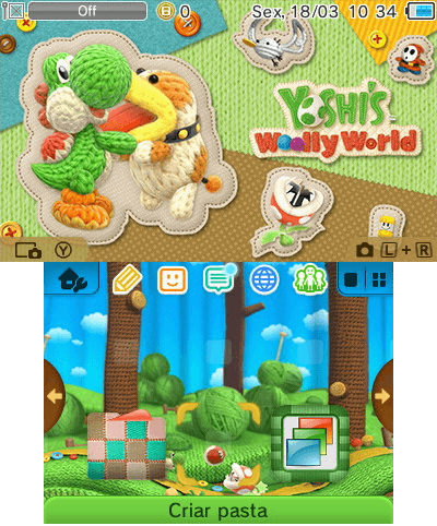 Yoshi Wooly World 3DS