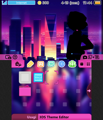 synthwave city