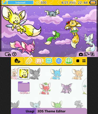 Neopets Faellie Theme - Updated