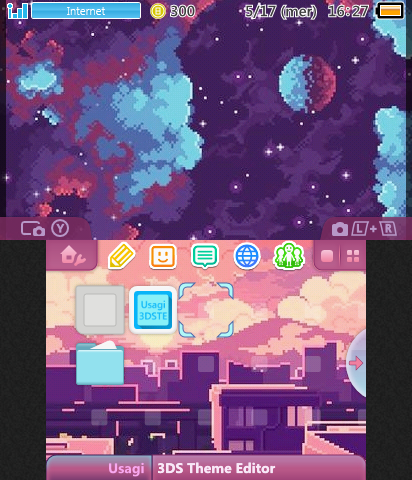 Space Pixel Theme