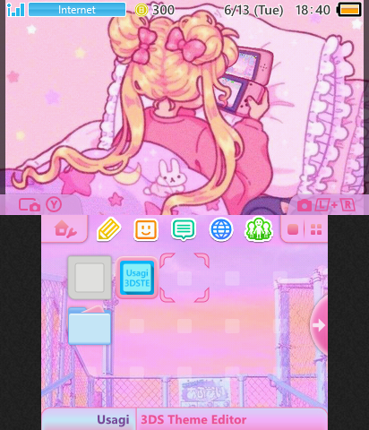 【Sailor Moon】Usagi Sleepy 3DS