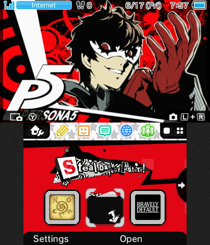 P5:Steal Back Your Future! Theme