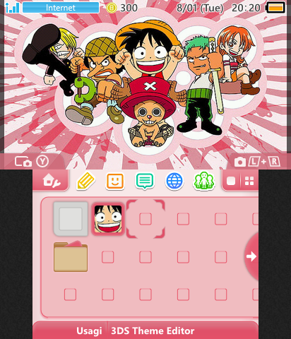 Pink One Piece Theme
