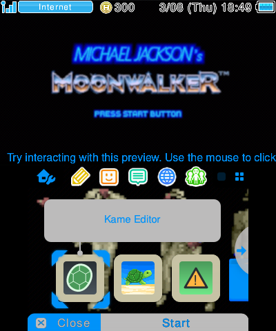 Micheal Jackson's MoonWalker
