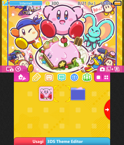 Kirby For. Land: 30th anniv. art