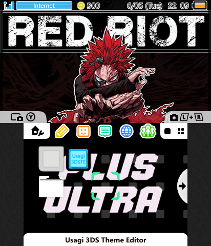 My hero academia Red Riot theme