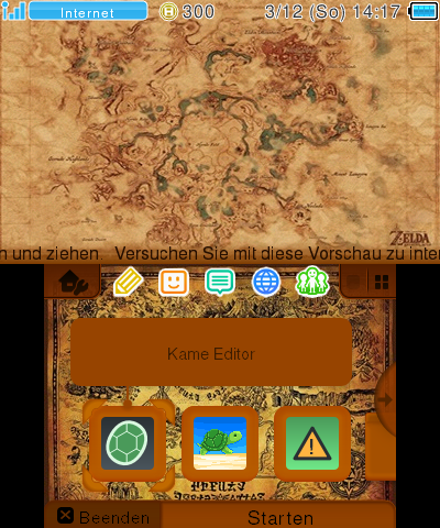 Zelda Map theme