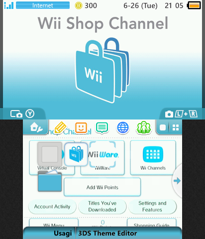 wii channel shop