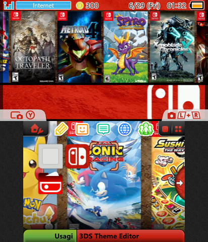 Nintendo Switch Games Concept