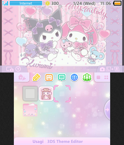 My Melody and Kuromi<3