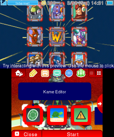 Mega Man 8 Select Screen