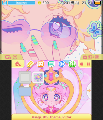 Sailor Moon-selfie