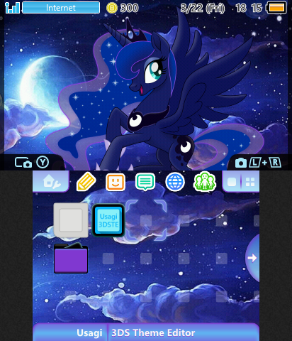 Princess Luna Night Sky