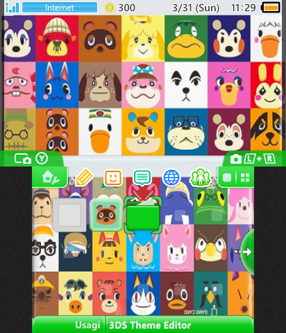 Animal Crossing CoverPlate Theme