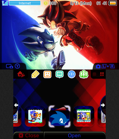 Sonic & Shadow The Hedgehog