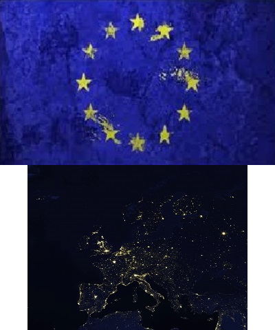European flag splsh